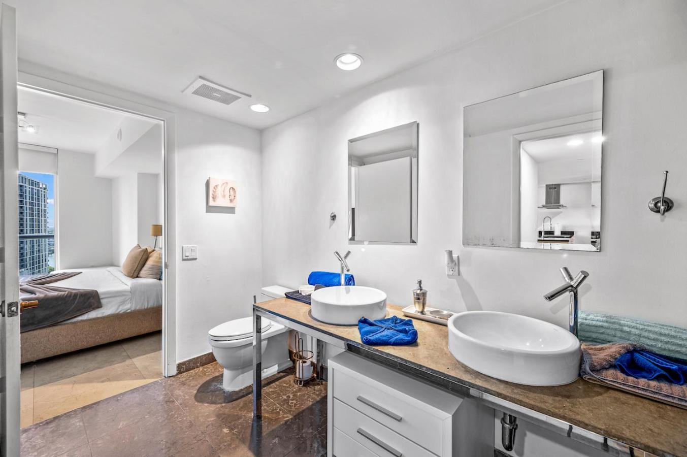 *W Icon Brickell- Luxury 2Br Highrise Corner Condo** Miami Ngoại thất bức ảnh